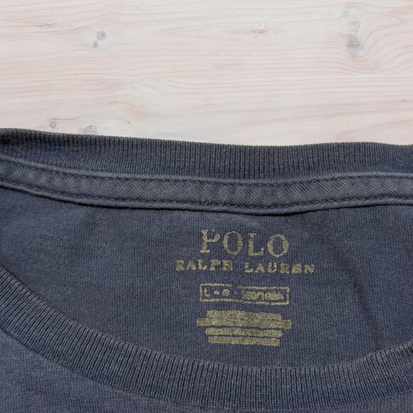 Polo Ralph Lauren Long Sleeve Custom Fit Tee - Size L - Picture 3 of 7